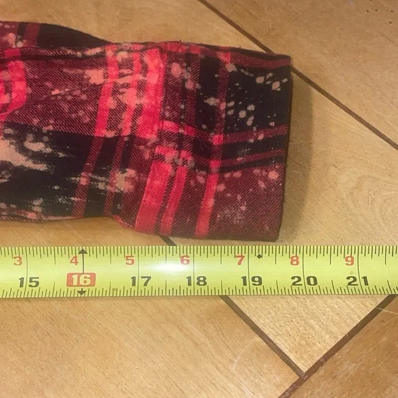 Angry Minnow Co Bleached Buffalo Plaid Soft Brushed Flannel Size XXL “Coffee” - Picture 10 of 16